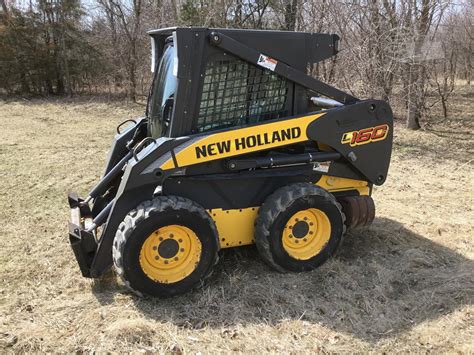 2008 new holland l160 skid steer for sale|new holland ls160 attachment release.